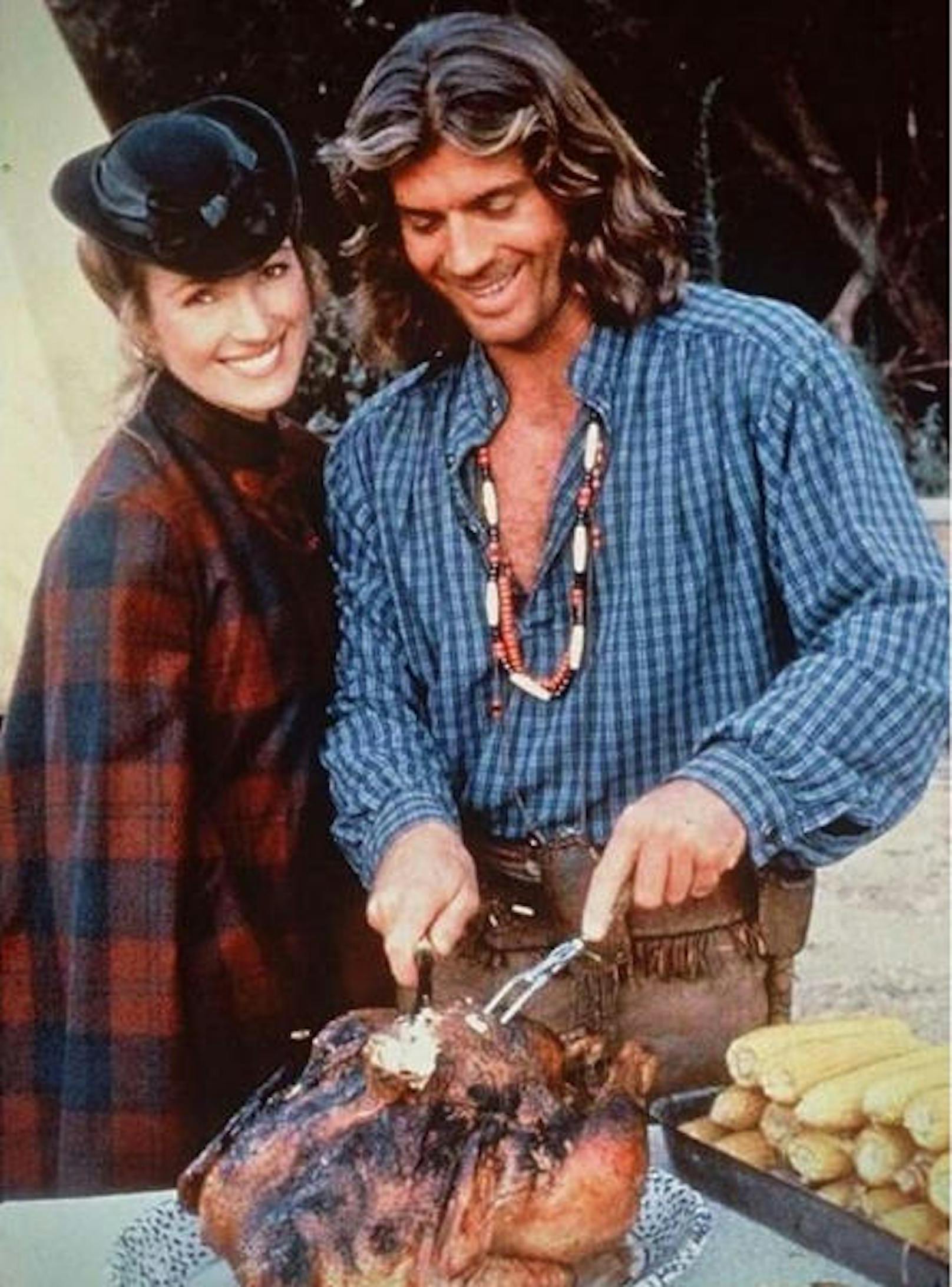 Jane Seymour teilte zu Thanksgiving dieses Throwback-Foto. 