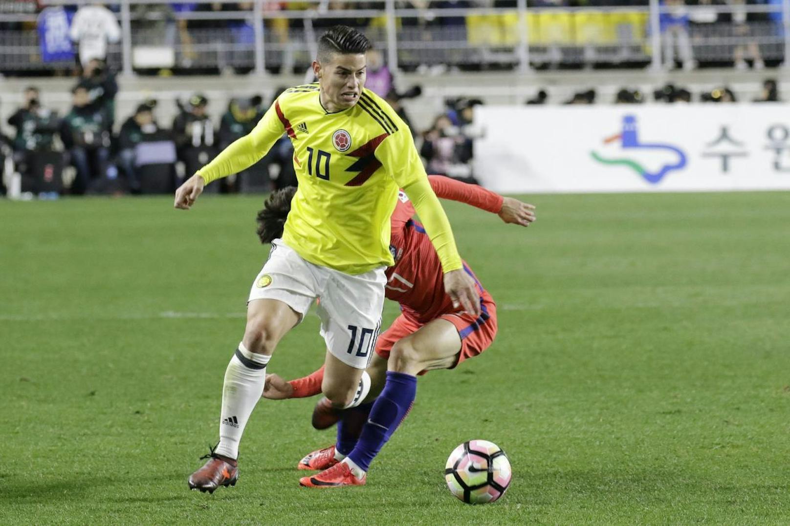 Kolumbien: Das Team rund um Bayern-Star James Rodriguez ist zum sechsten Mal bei einer Endrunde am Start.