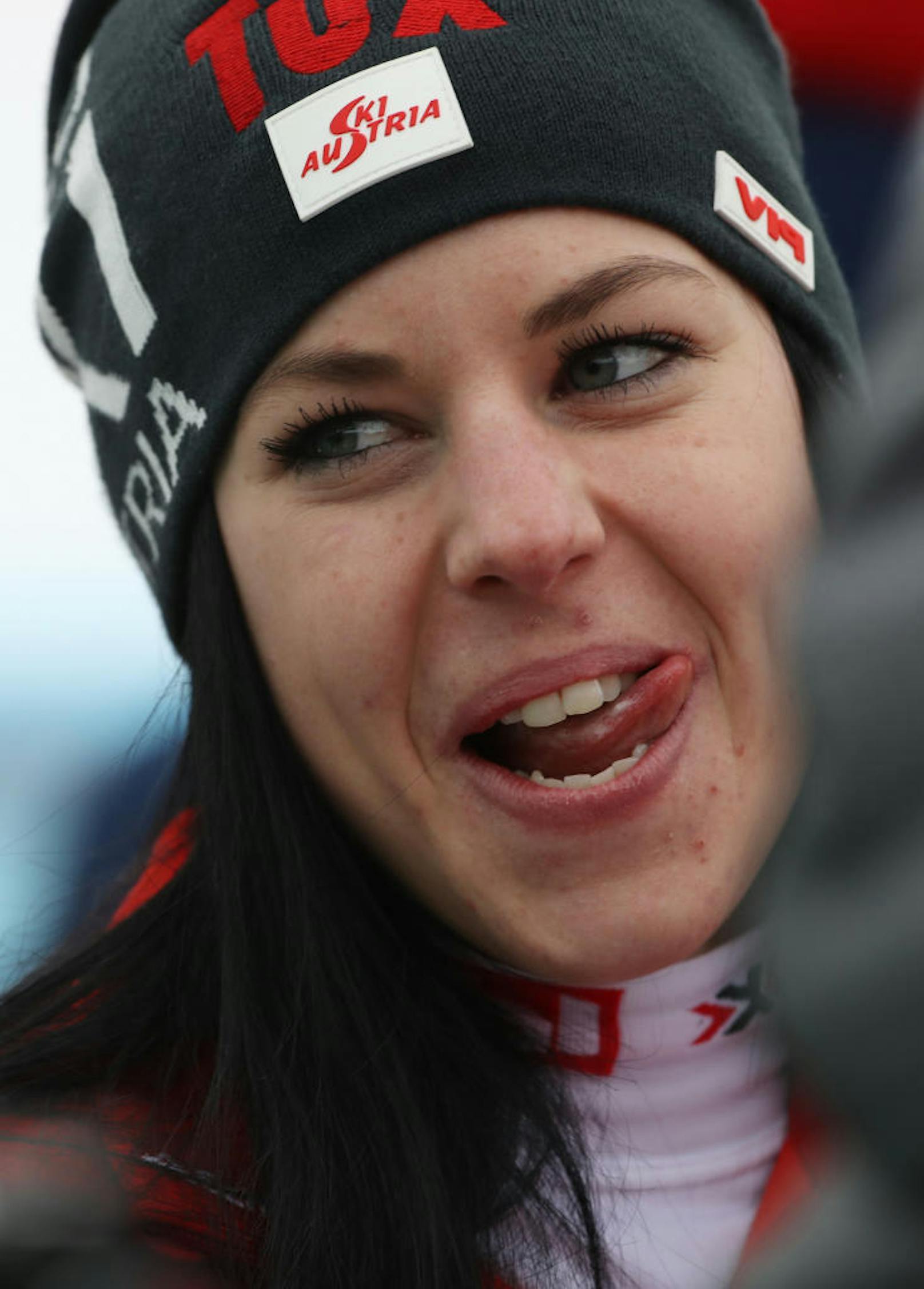 Stephanie Brunner fuhr im Olympia-Winter im Riesentorlauf vier Mal unter die ersten Fünf. Allerdings nie aufs Podest.