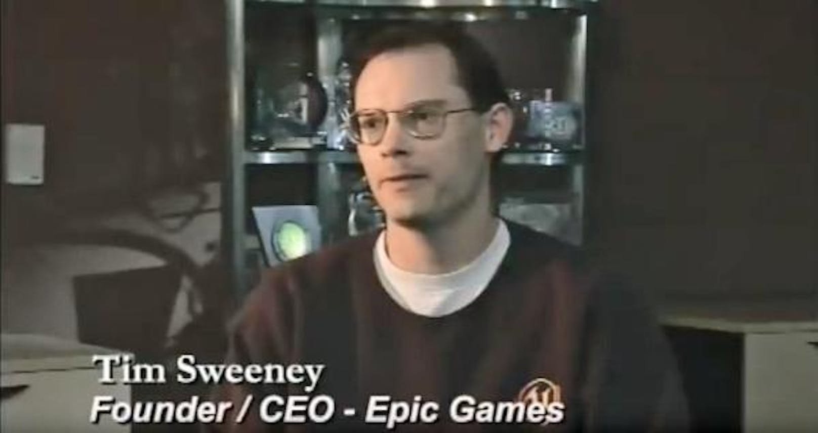 <b>2012:</b> Ehre für den CEO: Tim Sweeney hält Einzug in die "Hall of Fame" der Academy of Interactive Arts and Sciences. Er steht dort zusammen mit anderen prominenten Namen, wie dem Erfinder von Super Mario, Shigeru Miyamoto, oder "Doom"-Programmierer John Carmack. (Archivbild)