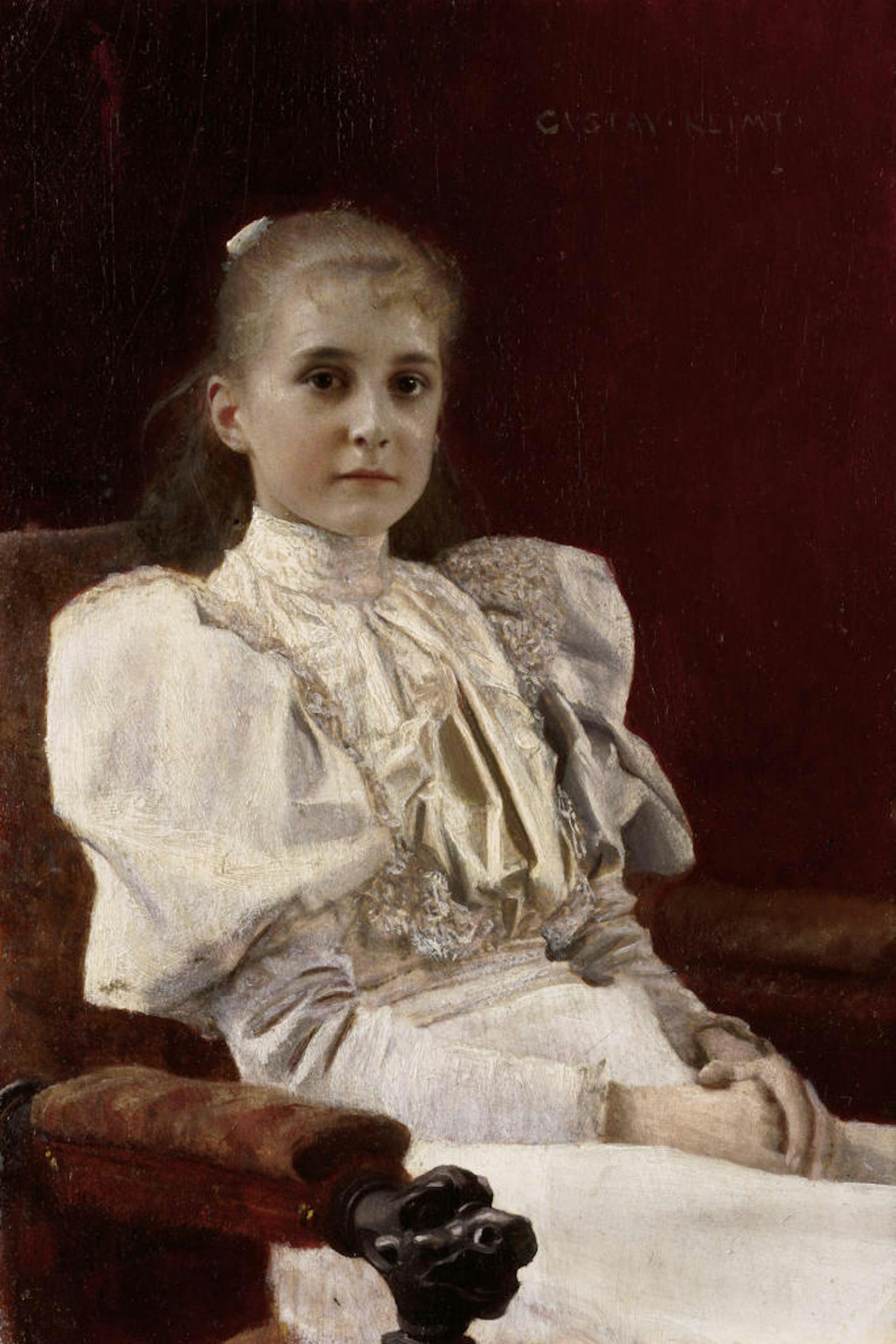 Ebenfalls im Leopold Museum wartet diese junge Schönheit, das "Sitzende junge Mädchen", ab 22.6.