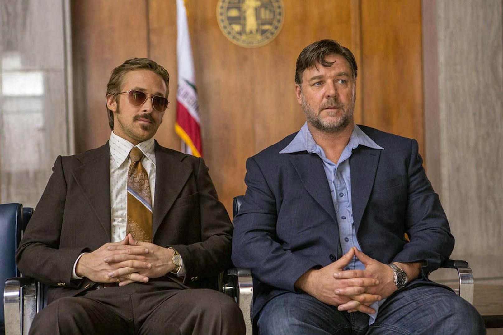 Ryan Gosling (li.) und Russell Crowe in "The Nice Guys"