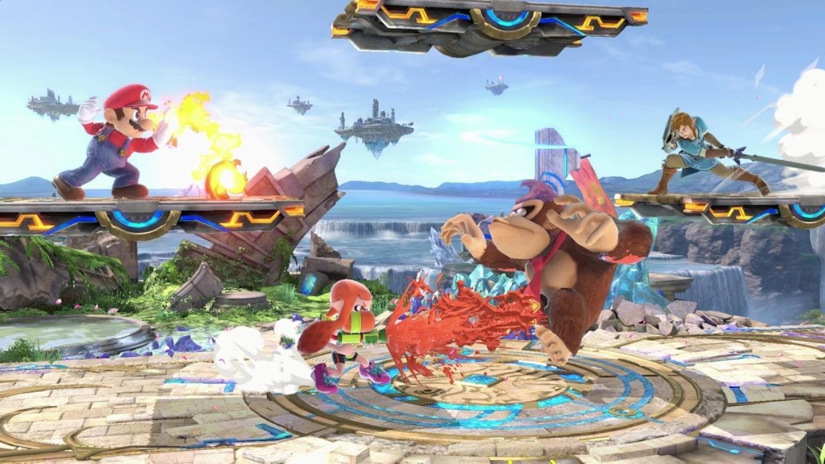 <b>Super Smash Bros. Ultimate</b>

Es wird das größte Super Smash Bros. aller Zeiten. Alle Charaktere aus den bisher erschienenen Serienteilen kehren zurück - und es gesellen sich neue hinzu wie King K.Rool oder Simon Belmont aus den Castlevania-Games. Das Spiel bringt es somit auf mindestens 67 Kämpfer und über 100 Stages, auf denen sie sich gegenseitig verdreschen.