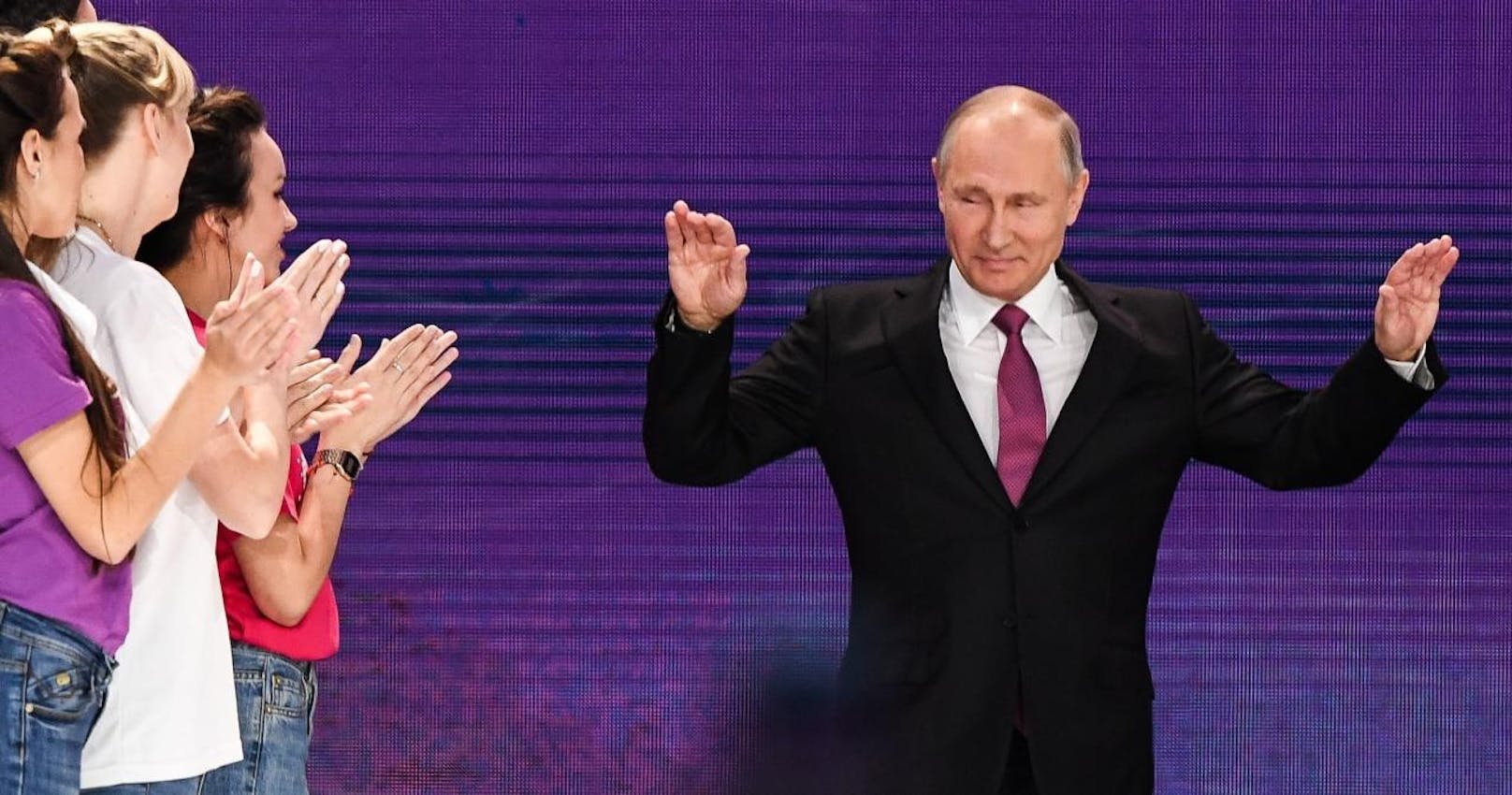 Russlands Staatschef Wladimir Putin will bei der Präsidentschaftswahl im März 2018 erneut antreten.