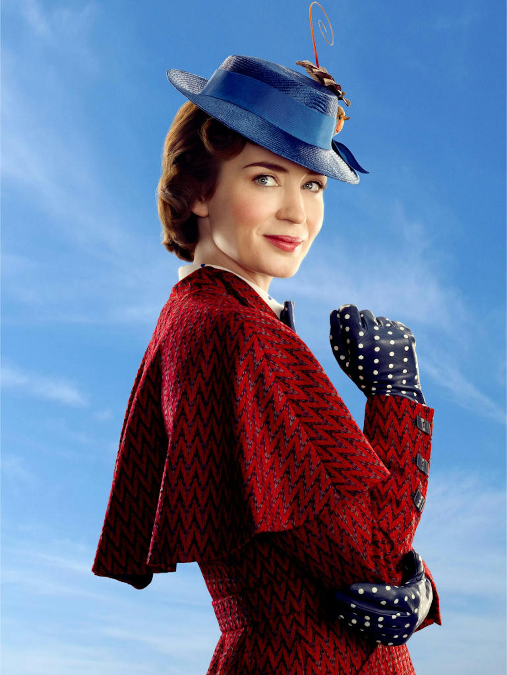Emily Blunt als Mary Poppins. 