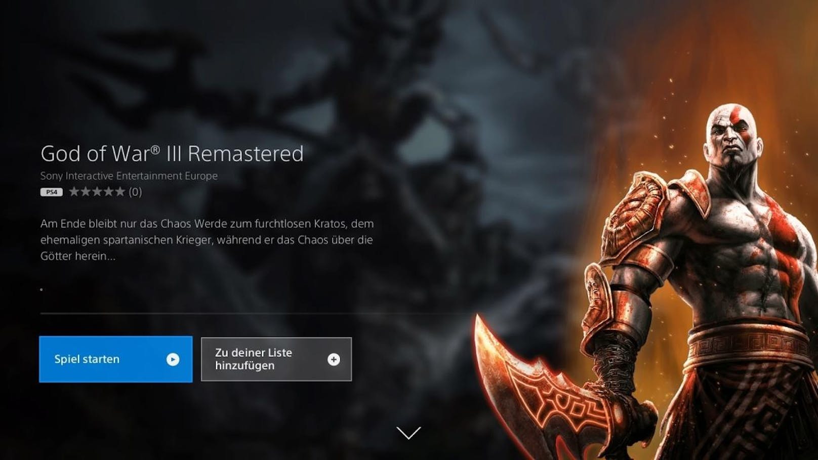 Unter anderem dabei: God of War 3 Remastered. Die perfekte Vorbereitung auf God of War, das am 20. April 2018 PlayStation 4 erreicht.