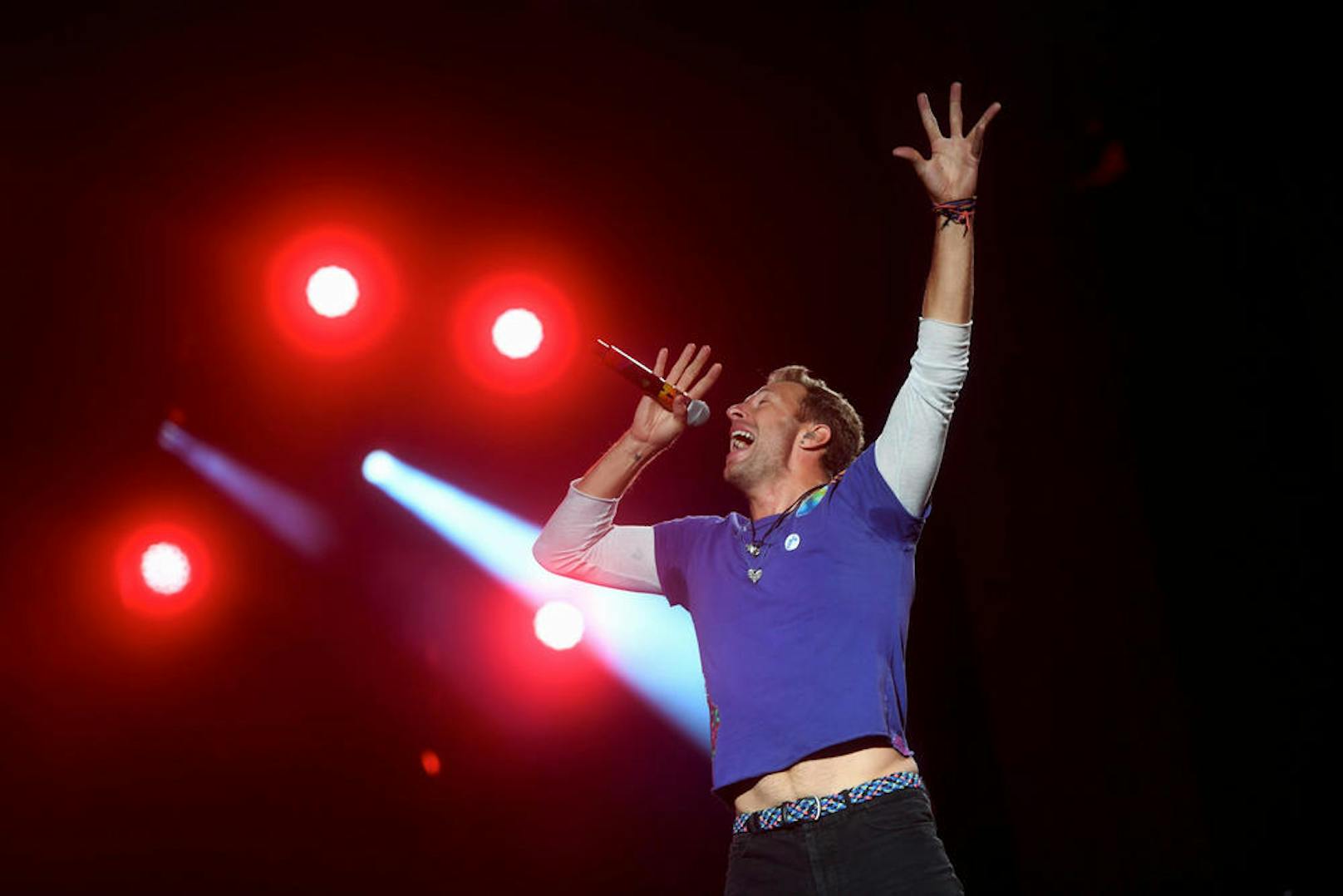 4. September 2016: Coldplay-Sänger Chris Martin beim Made in America Music Festival in Philadelphia.