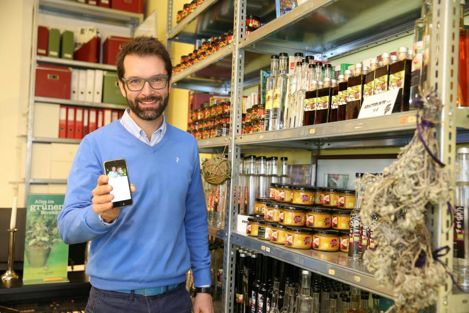 "Oft weiß man gar nicht, dass so viel Gutes direkt vor der Nase liegt", erklärt "AbHofLaden"-Geschäftsführer Oliver Nitz. Mit der App will man Konsumenten und Betriebe näher zusammenbringen.