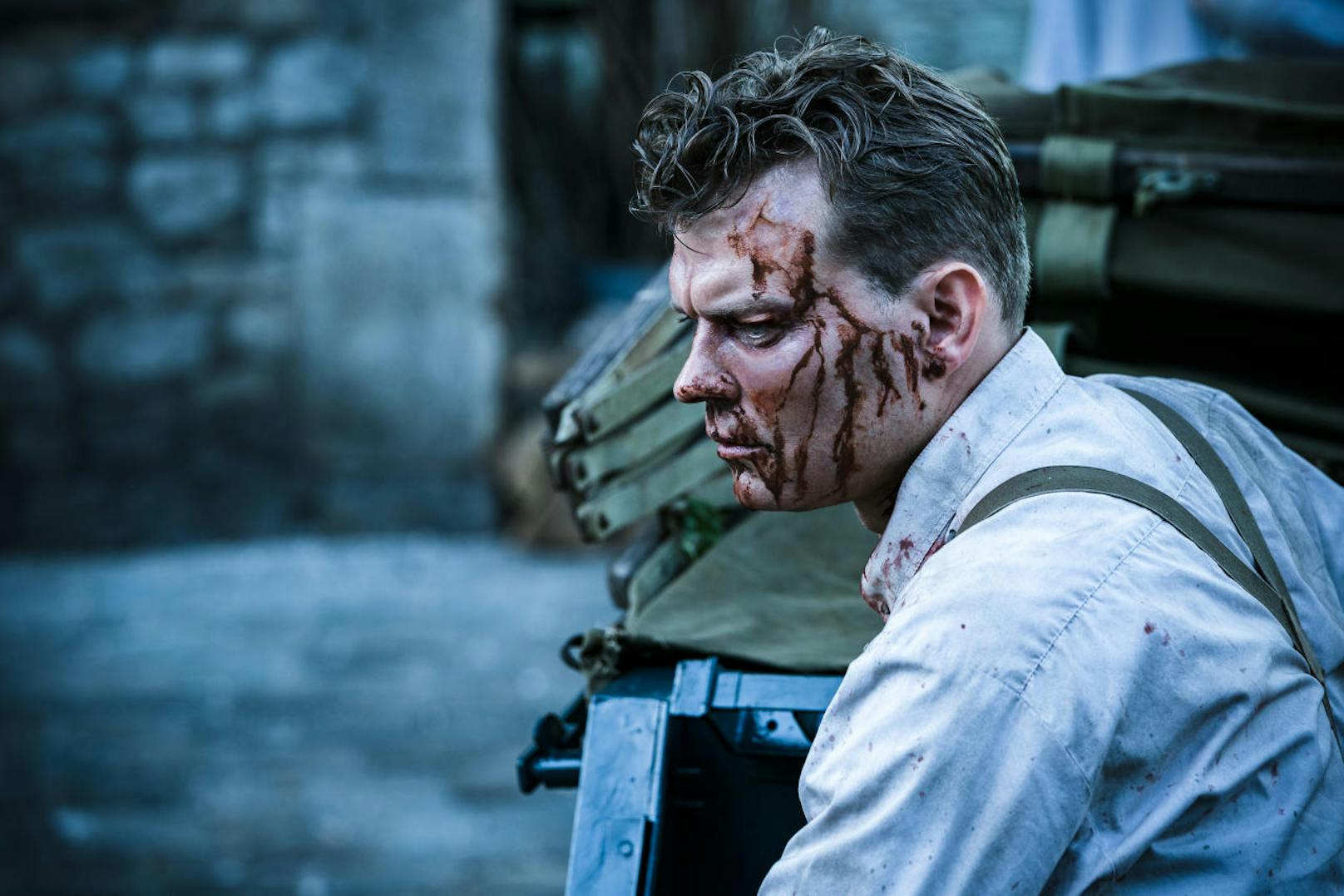 Pilou Asbaek als Wafner in "Operation: Overlord"