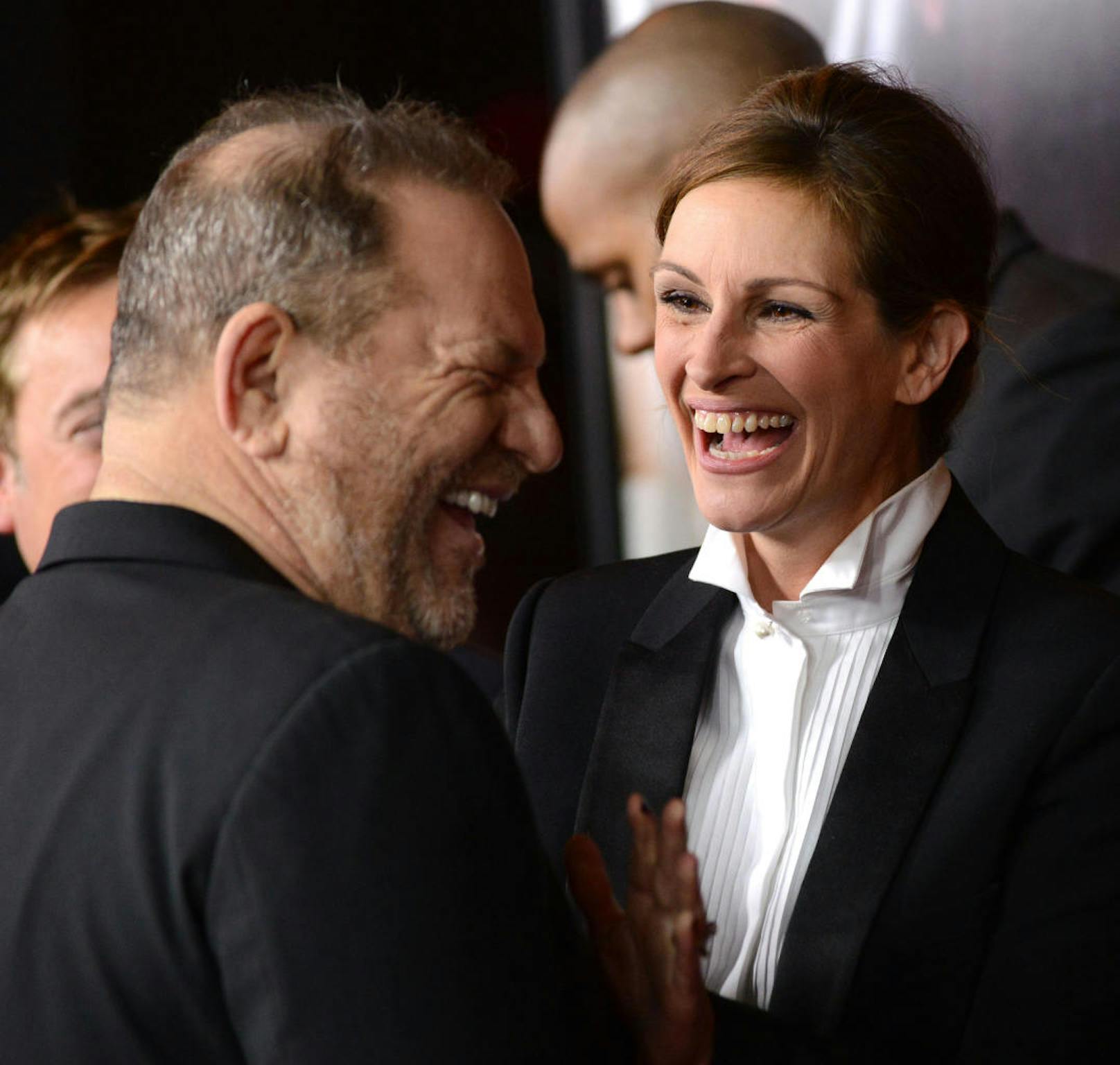 Harvey Weinstein mit Julia Roberts 2013