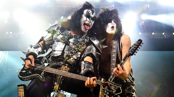 Kiss: Bassist Gene Simmons (links) und Sänger Paul Stanley