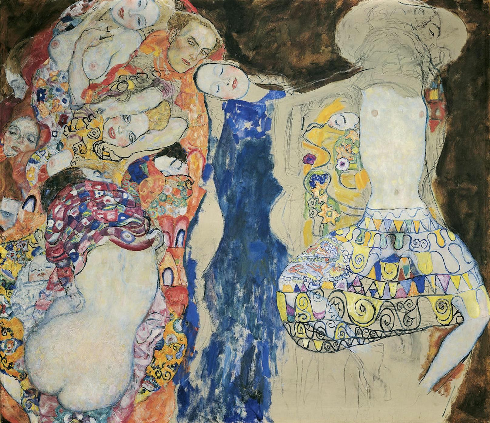 Highlight für Kunstliebhaber: Die "Gustav Klimt"-Schau lässt ab 22.6. unter anderem "Die Braut" im Wiener Leopold Museum los.