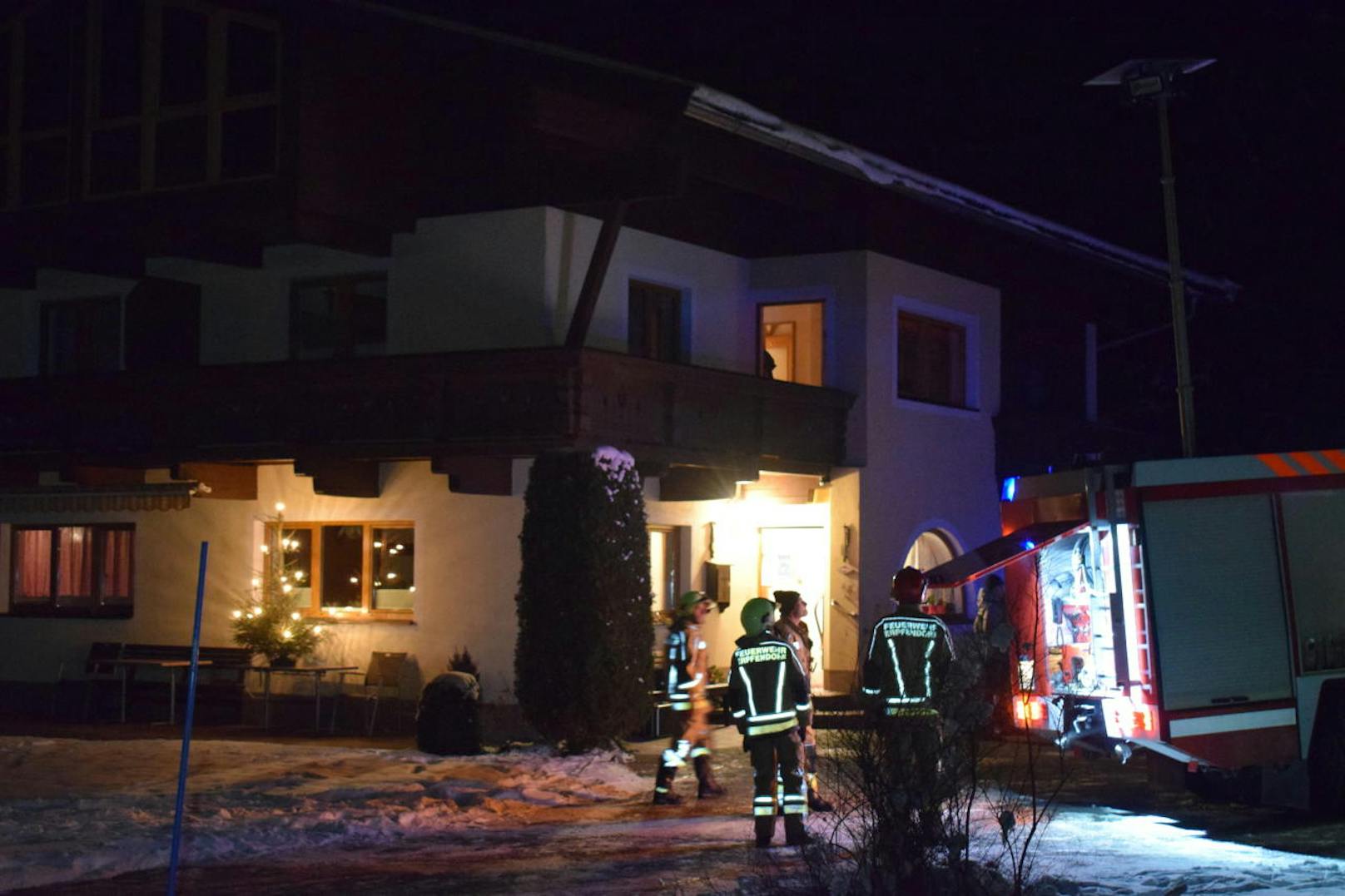 Am Freitagabend ist in einer Wohnung in Erpfendorf ein Feuer ausgebrochen.