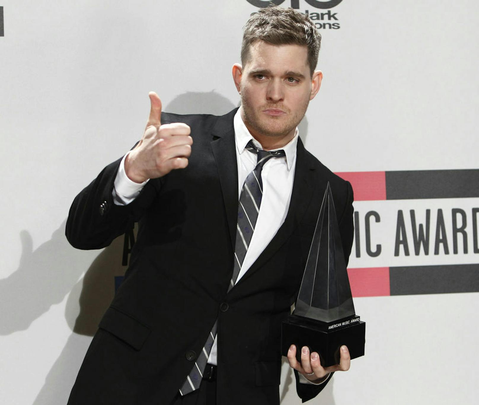 Michael Buble 2010 bei den American Music Awards in Los Angeles.
