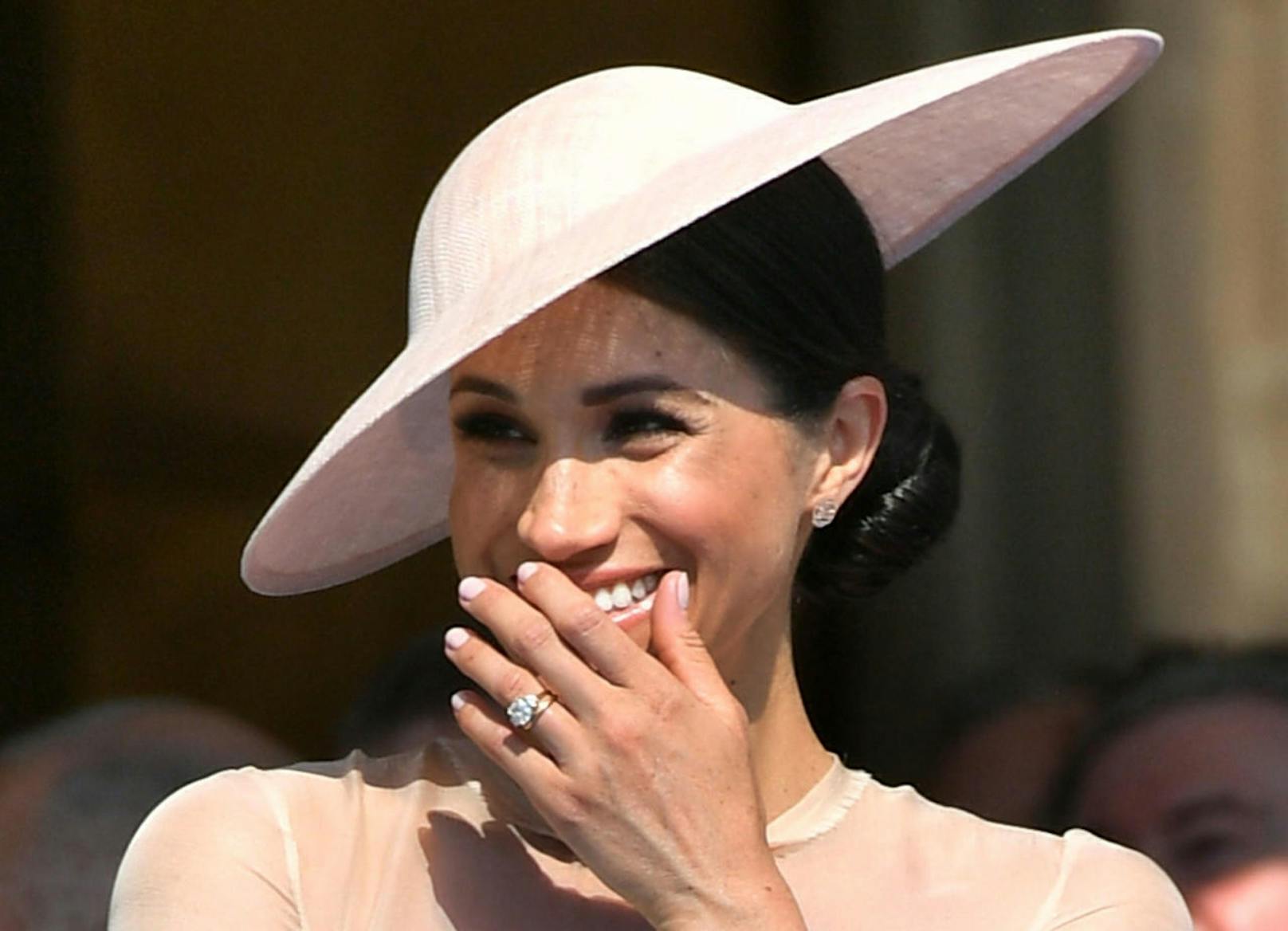 Meghan Markle setzte bei ihrer Hochzeit mit Prinz Harry auf Star-Visagist Daniel Martin.<br>