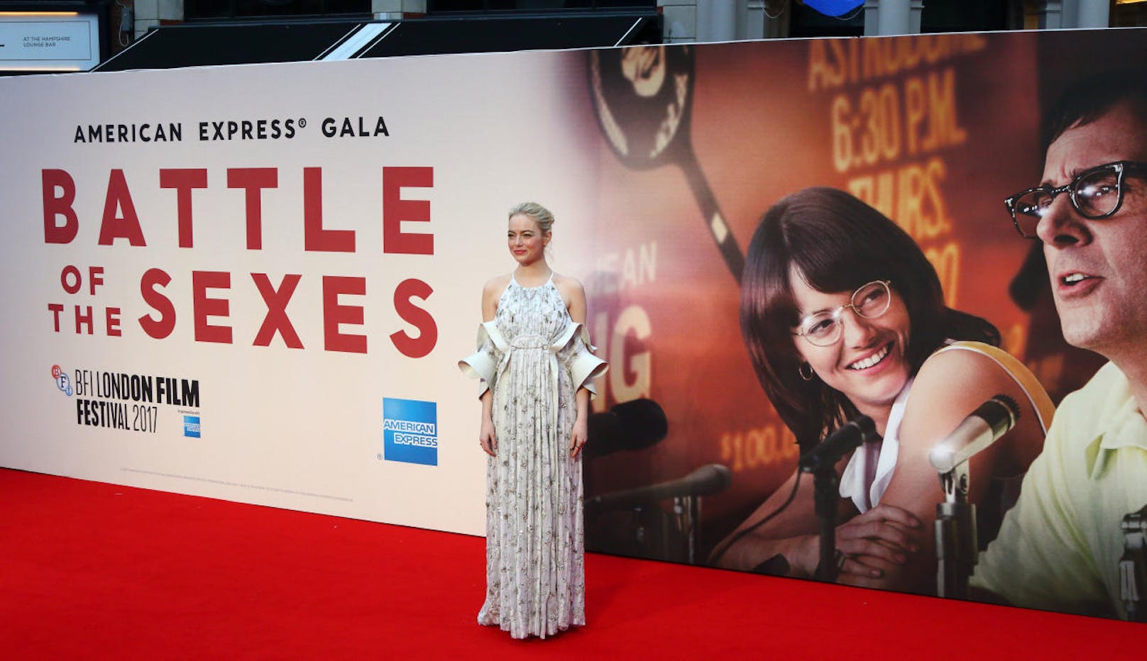 Emma Stone  bei der Battle of the Sexes  Premiere