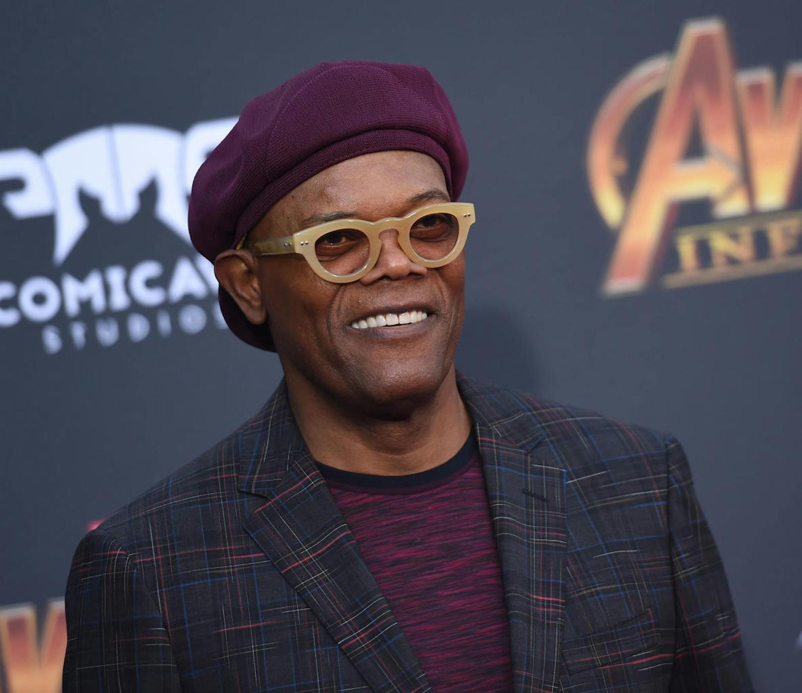 Samuel L. Jackson am 23. April 2018 bei der Premiere von "Avengers: Infinity War" in Hollywood