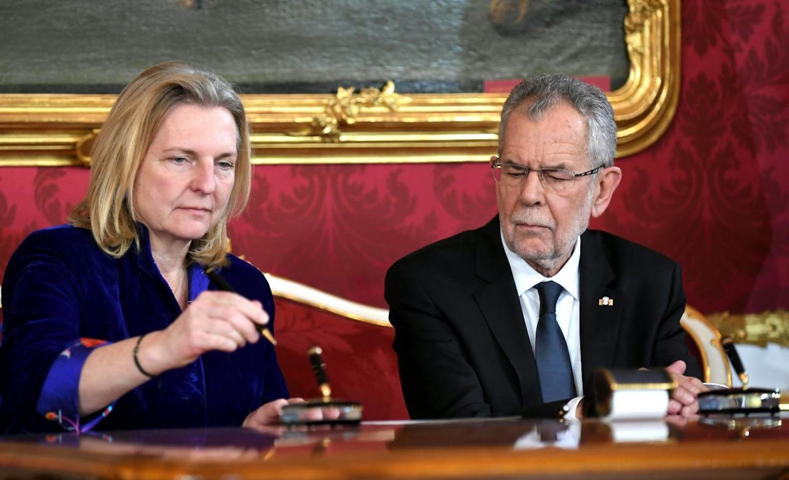 Karin Kneissl (FPÖ/Aussenministerium).