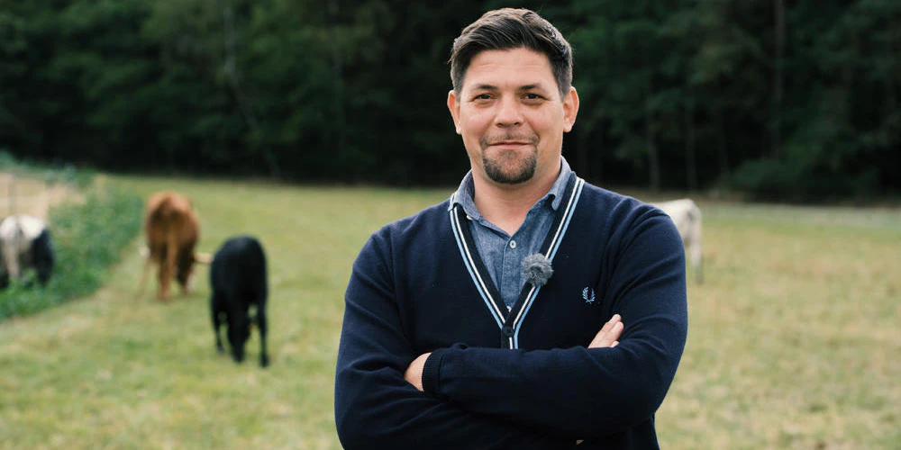 Tim Mälzer auf der Texas Longhorn Ranch