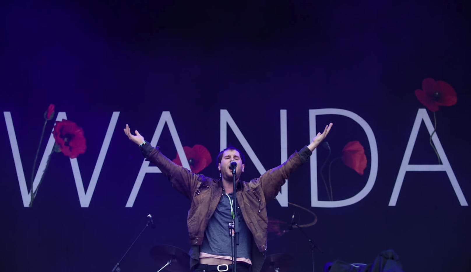 WANDA live beim Lollapalooza-Festival in Berlin, September 2017