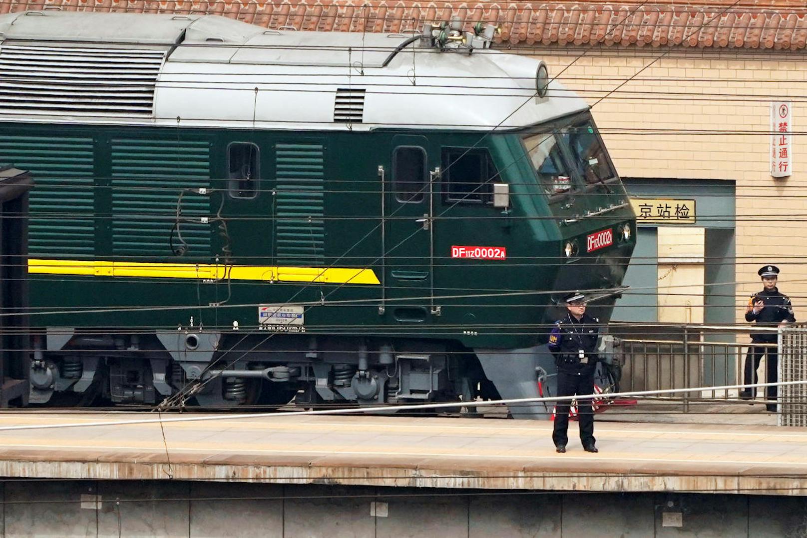 Es wird spekuliert, ob Nordkoreas Diktator Kim Jong-un mit dem Zug nach China fuhr.