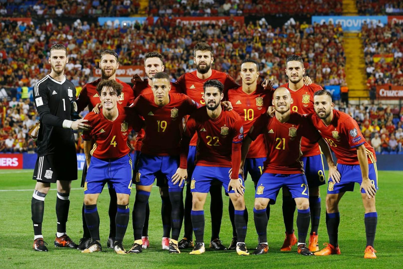 Spanien: Der Weltmeister von 2010 schied 2014 schon in der Vorrunde aus, in Russland will man wieder um den Titel mitreden