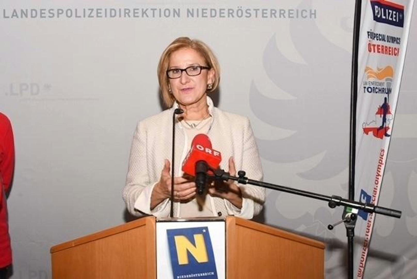 <b>Platz 6: Johanna Mikl-Leitner</b>, Landeshauptfrau von Niederösterreich (ÖVP)