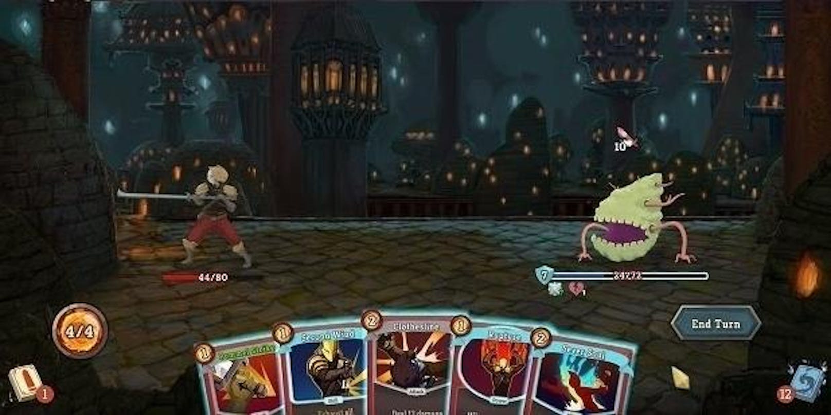 <b>Slay the Spire von Humble Bundle:</b> Wer es bis zur Turmspitze schaffen will, muss seine Karten in diesem Spiel sorgfältig wählen. Am PC ist diese Kombination von Karten- und Roguelike-Rollenspiel bereits ein absoluter Hit. 