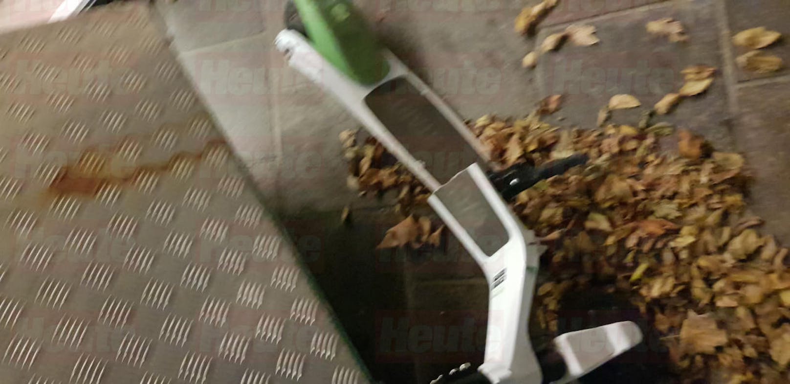 Ein "Heute"-Leser beklagt einen Unfall mit einem Scooter des Anbieters "Lime".