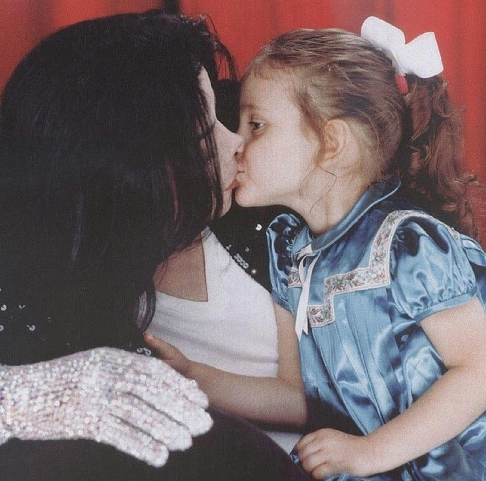 Paris als Kind mit Papa Michael Jackson