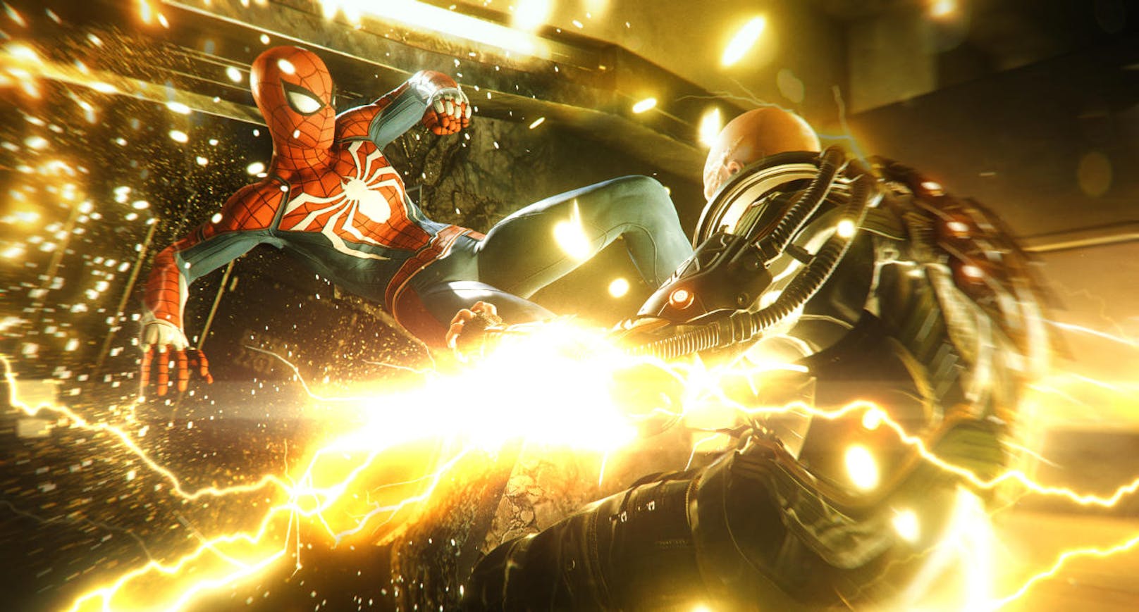 Im Kampf geht es beinahe streng nach Batman-Manier zu. Spider-Man obliegt es, Feinde entweder im Nahkampf oder still und heimlich mit Gadgets und schleichend auszuschalten. Im Kampf füllt sich ein Kombo-Zähler ("Fokus" genannt), den man entweder für einen spektakulären Finisher oder zum Auffüllen der Lebensenergie nutzen kann.