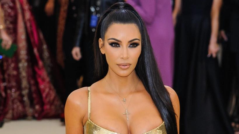 Kim Kardashian bei der Met Gala