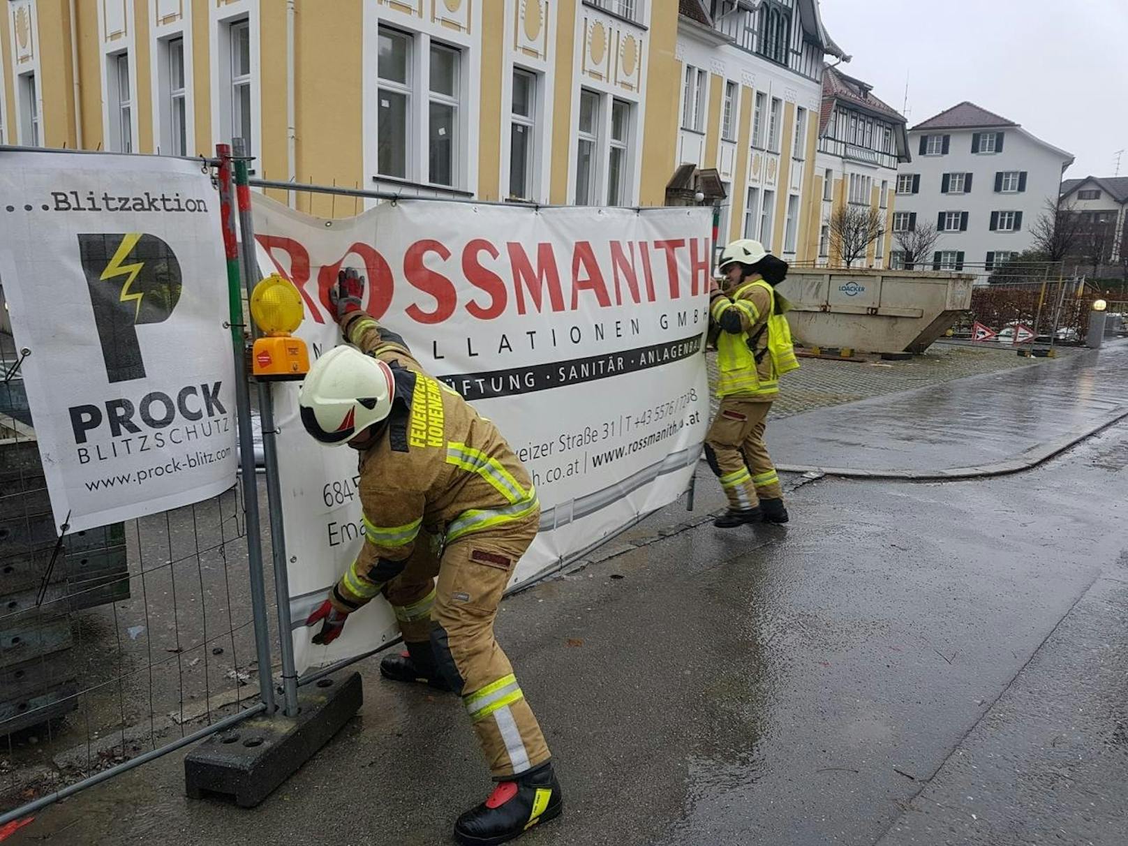 Zahlreiche Florianis waren in ganz Österreich im Einsatz um die Schäden des Sturms zu beseitigen