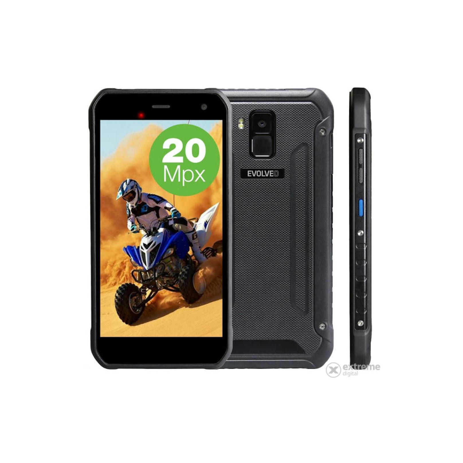<b>Evolveo StrongPhone G8:</b> Starke 20 MP Hauptkamera, ansonsten Mittelklasseausstattung. Zielt auf den Motorsport im staubigen und sandigen Umgebungen ab. Um rund 325 Euro erhältlich.