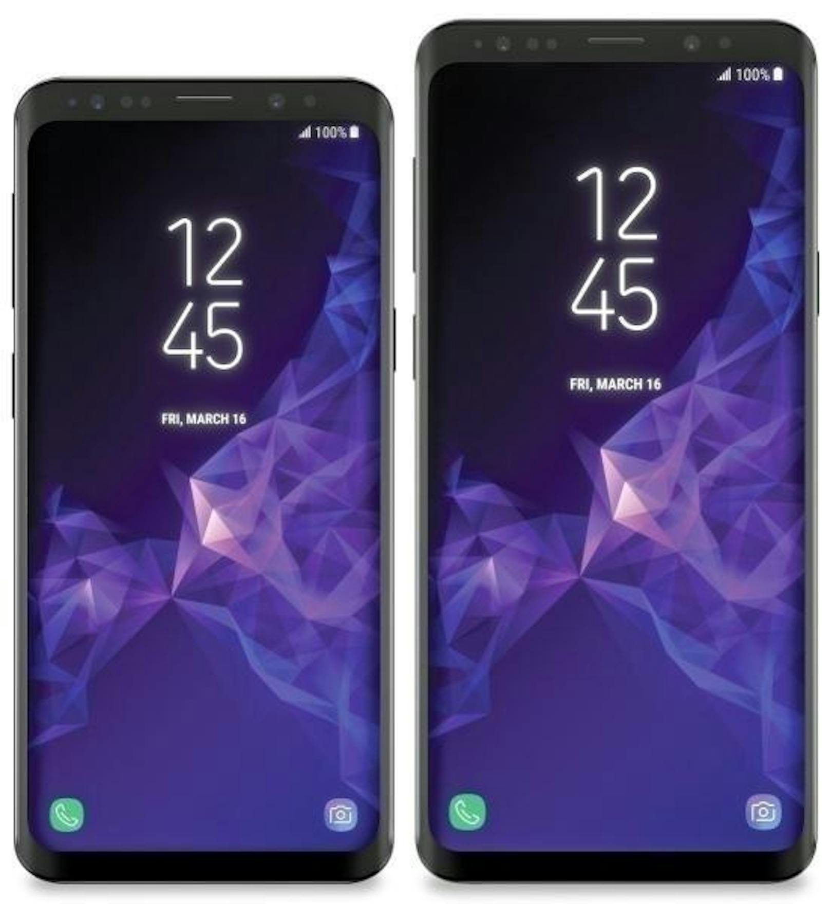 <b>29. Jänner 2018:</b> Eigentlich wollte Samsung seine neusten Top-Smartphones erst am 25. Februar offiziell vorstellen. Dem kam der US-Blogger Evan Blass allerdings zuvor. Der für zutreffende Enthüllungen bekannte Blogger veröffentlichte auf Twitter ein Foto, das die zwei neuen Handys von Samsung, das Galaxy S9 und S9+, zeigen soll. Laut Blass verfügt Ersteres über einen 5,8-Zoll-Touchscreen, das S9+ über eine Bildschirmgröße von 6,2 Zoll. Beide Smartphones sollen ab dem 16. März im Handel erhältlich sein. <a href="https://www.heute.at/digital/multimedia/story/9-Dinge--die-Sie-ueber-das-Galaxy-S9-wissen-muessen-42781104">Weitere Details zu den Geräten finden Sie hier.</a>