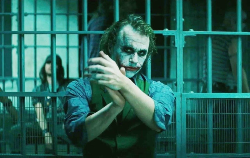2009 WINNER - 66th Golden Globe Award: Heath Ledger in The Dark Knight. 2008.