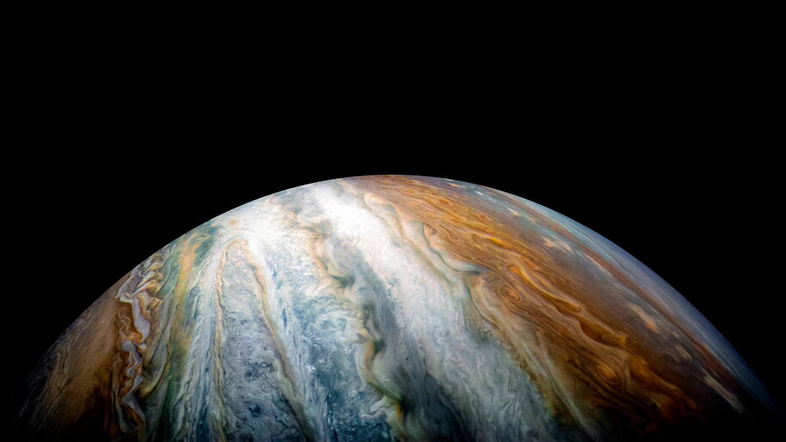 Jupiter ist der größte Planet in unserem Sonnensystem, ein Gasriese, der hauptsächlich aus Wasserstoff und Helium besteht.