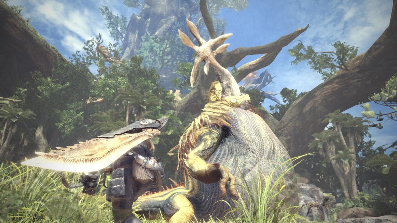 <b>Platz 8: Monster Hunter: World</b>
Leichter Einstieg, enorm komplexe Ressourcen- und Crafting-Verfahren, eine gigantische Welt und beeindruckende Kämpfe. So lässt sich der Eindruck zu Capcoms Monster Hunter: World zusammenfassen. Der neueste Titel brach Anfang des Jahres mit einigen Mechaniken der Reihe, was vor allem Neueinsteiger freute. <a href="https://www.heute.at/digital/games/story/Monster-Hunter--World-im-Test---monstroes-gigantisch-55791875" target="_blank">Zum Test >>></a>