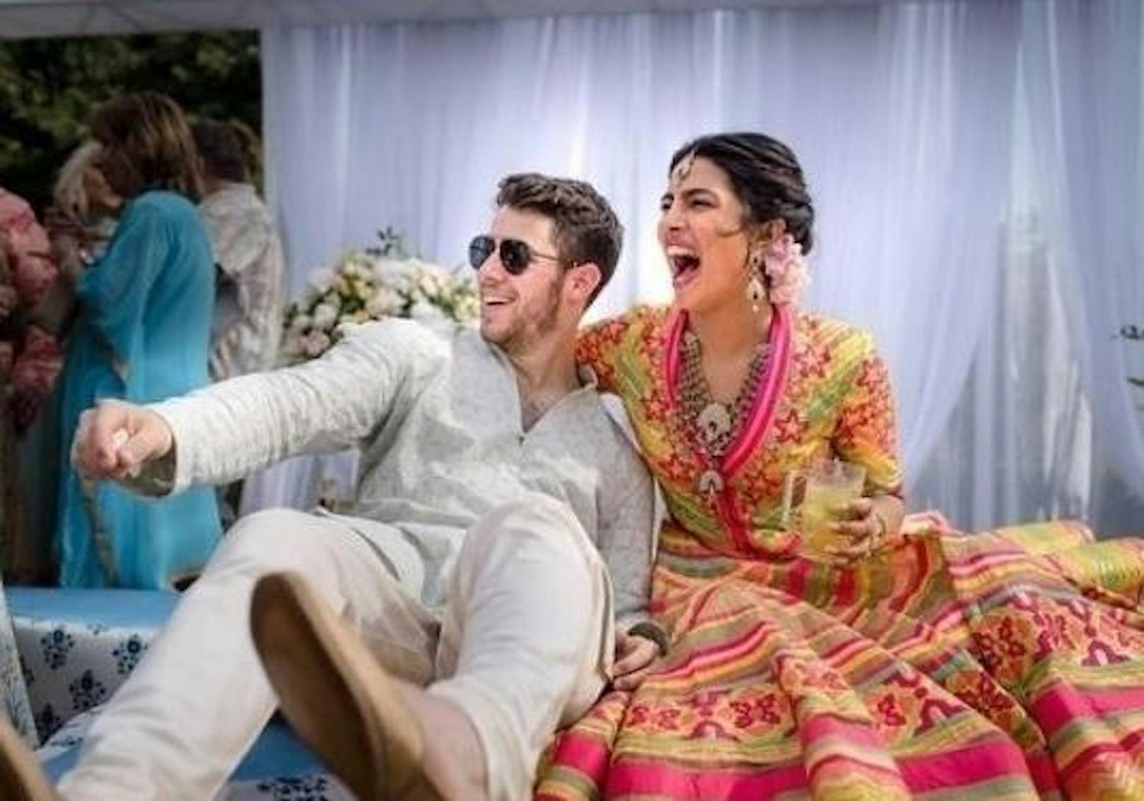 02.12.2018: Die Hochzeit des Jahres feierten Nick Jonas und Priyanka Chopra dieses Wochende mit einem Riesenfest in Mumbay.