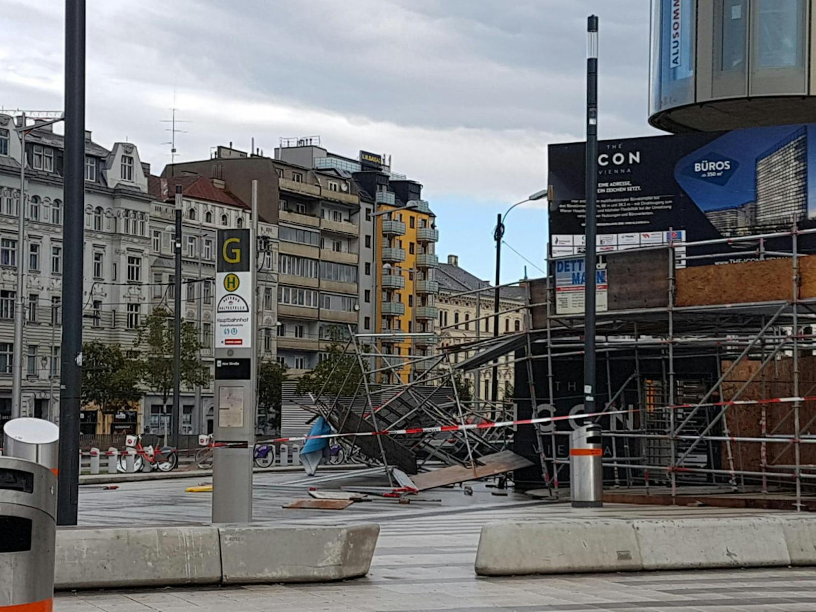 Sturm: Der Wiener Hauptbahnhof wurde evakuiert