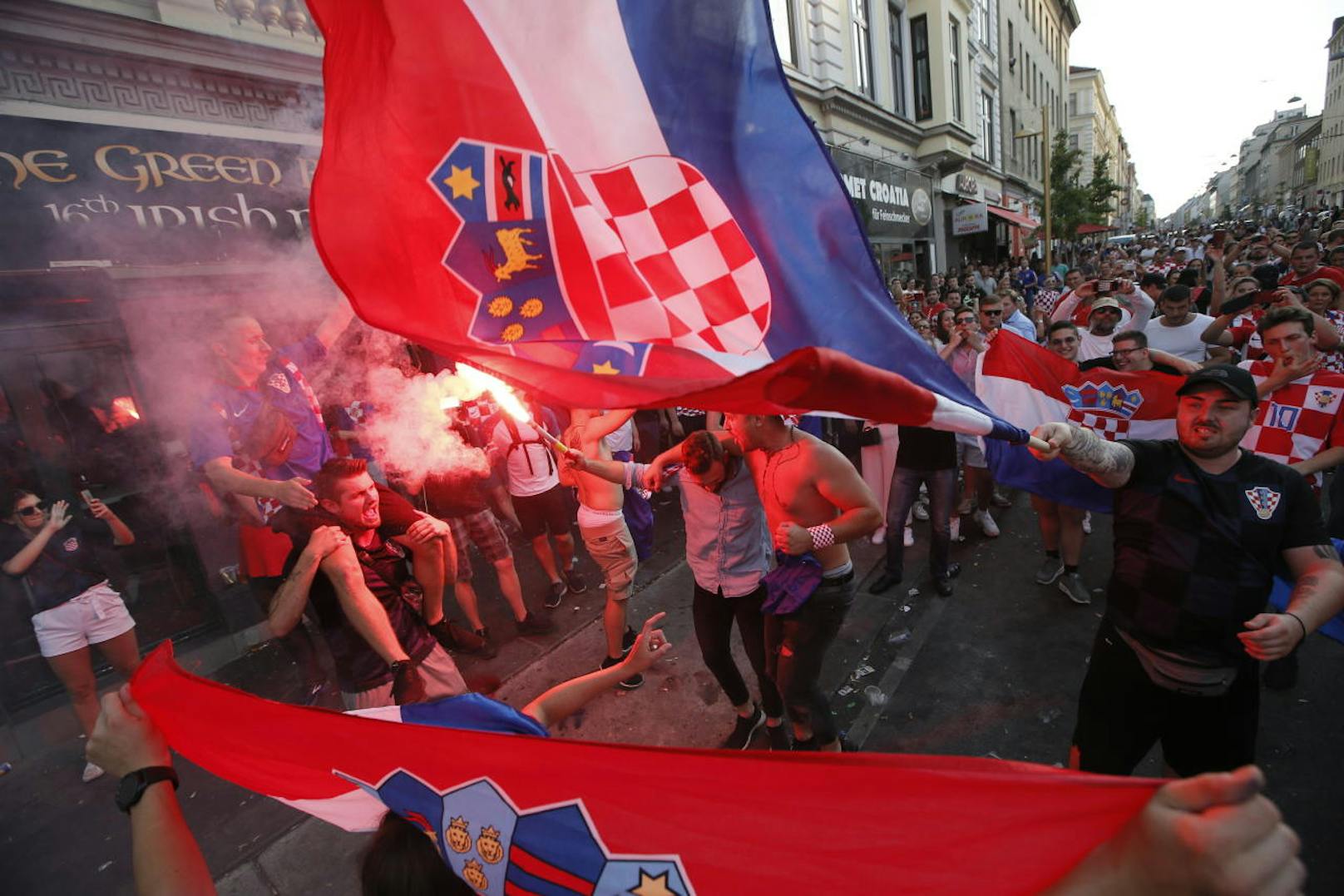 Wiener Polizei rüstet sich für Kroatien-Match