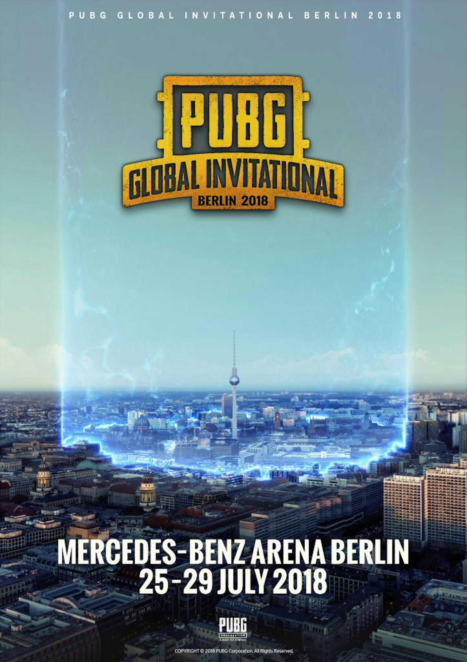 Vom 25. bis 29. Juli 2018 findet in der Mercedes-Benz Arena in Berlin das PUBG GLOBAL INVITATIONAL 2018 (PGI 2018) statt. Bei PGI 2018 handelt es sich um das erste, weltweite und offiziell von PUBG Corp. veranstaltete eSports-Turnier, in dem die 20 besten Playerunknown's Battleground-Teams aus aller Welt um ein Preisgeld von insgesamt 2 Millionen US-Dollar gegeneinander antreten. Tickets für das PGI 2018 sind ab sofort unter pgi.playbattlegrounds.com/tickets verfügbar.