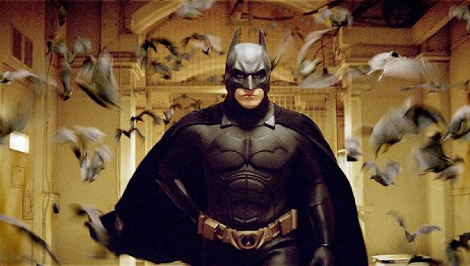 Christian Bale in "Batman Begins"
