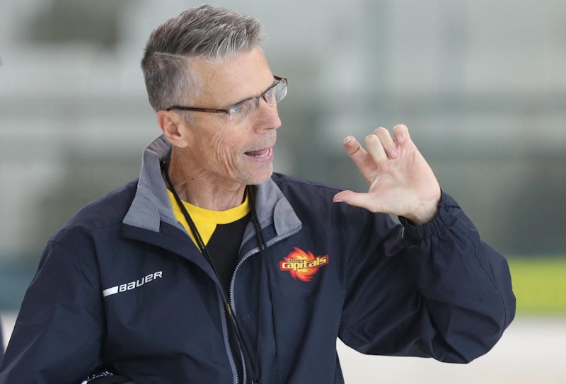 Dave Cameron zeigt den Vienna Capitals wo's langgeht. "Heute" traf den Ex-NHL-Trainer.