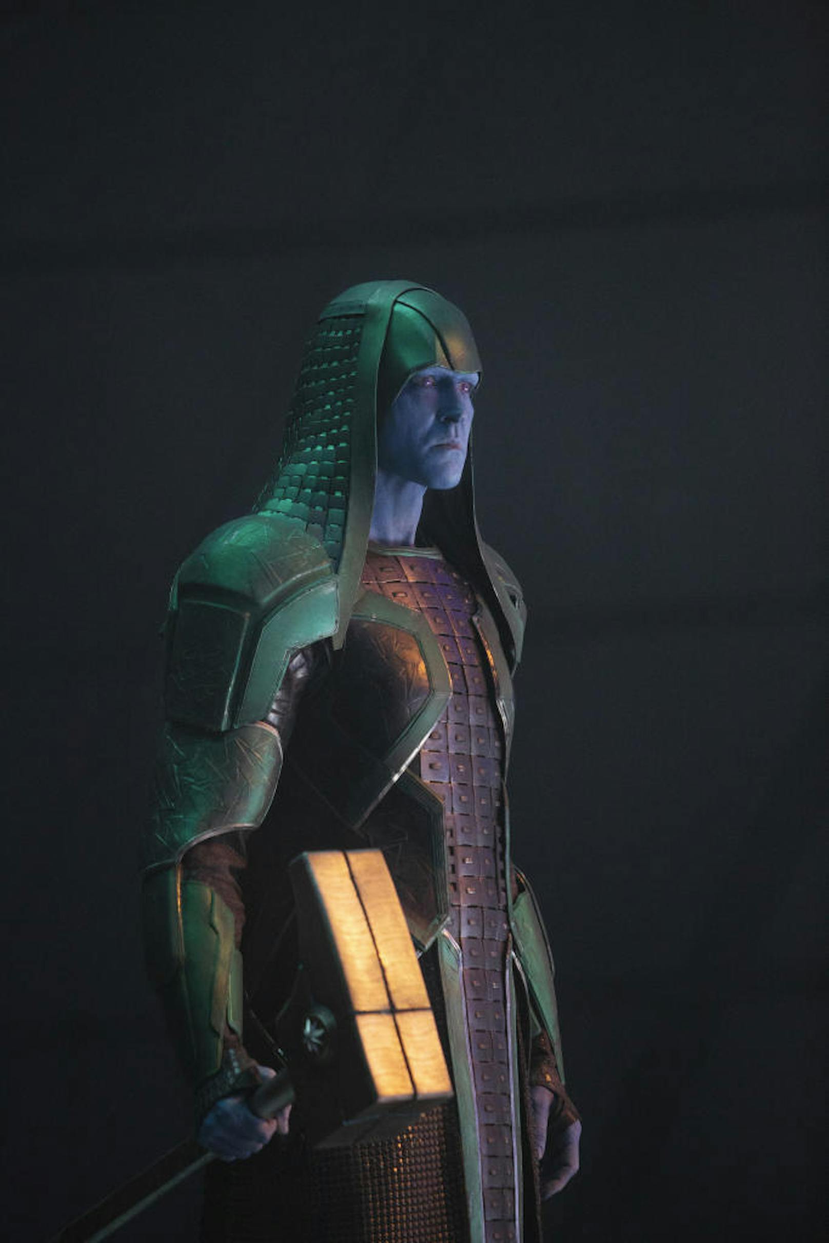 Auch Ronan the Accuser (Lee Pace, spielte die Rolle bereits in "Guardians of the Galaxy") tritt gegen Captain Marvel an.
