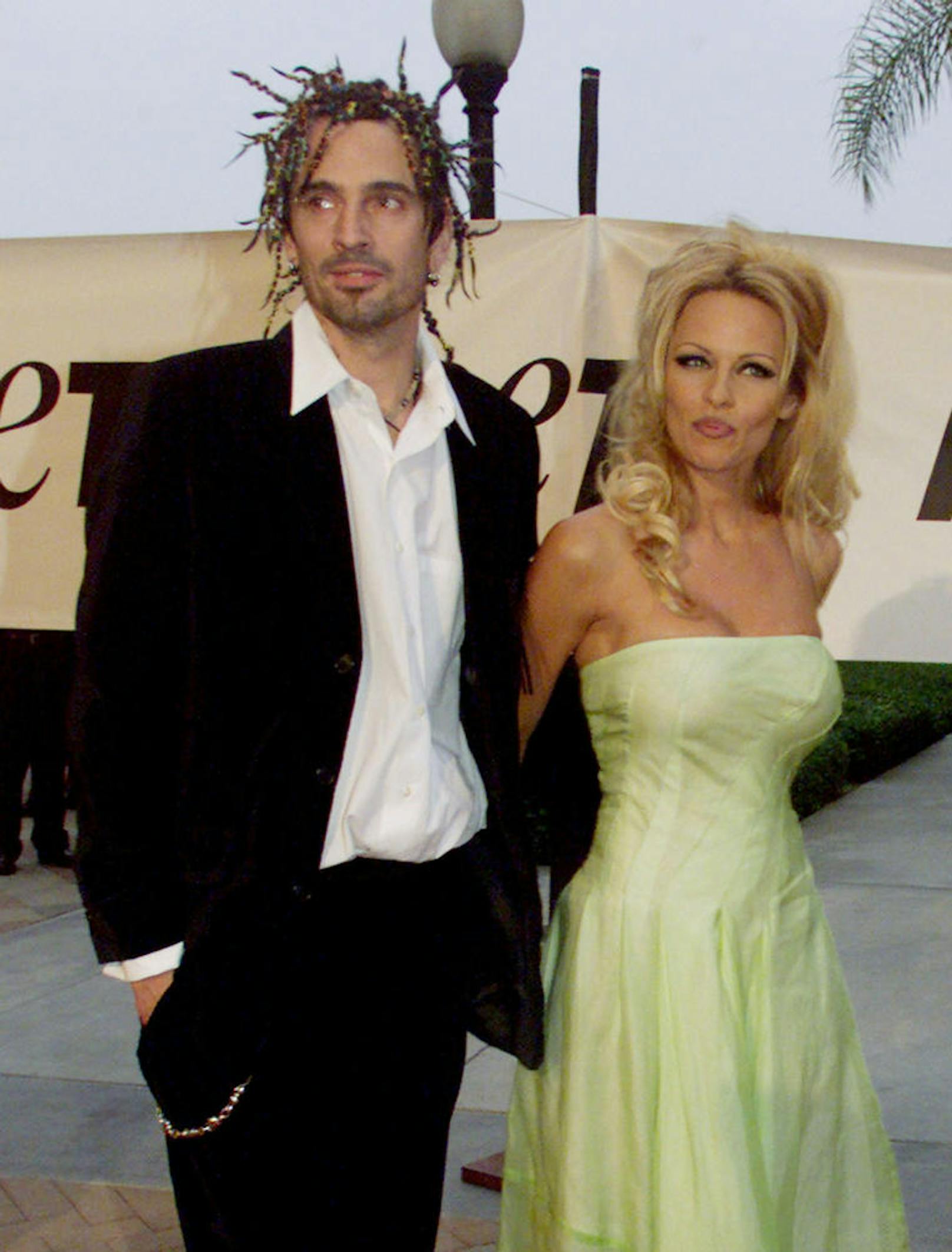 Pamela Anderson und Tommy Lee bei der People for the Ethical Treatment of Animals Party in Hollywood.