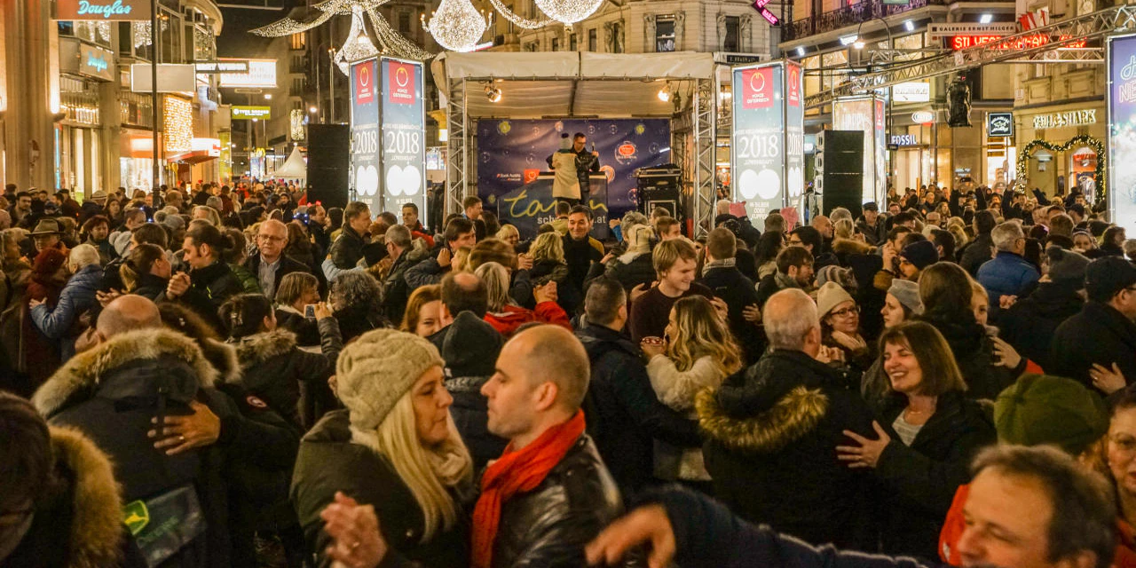 In der Innenstadt ist zu Silvester einiges los. 