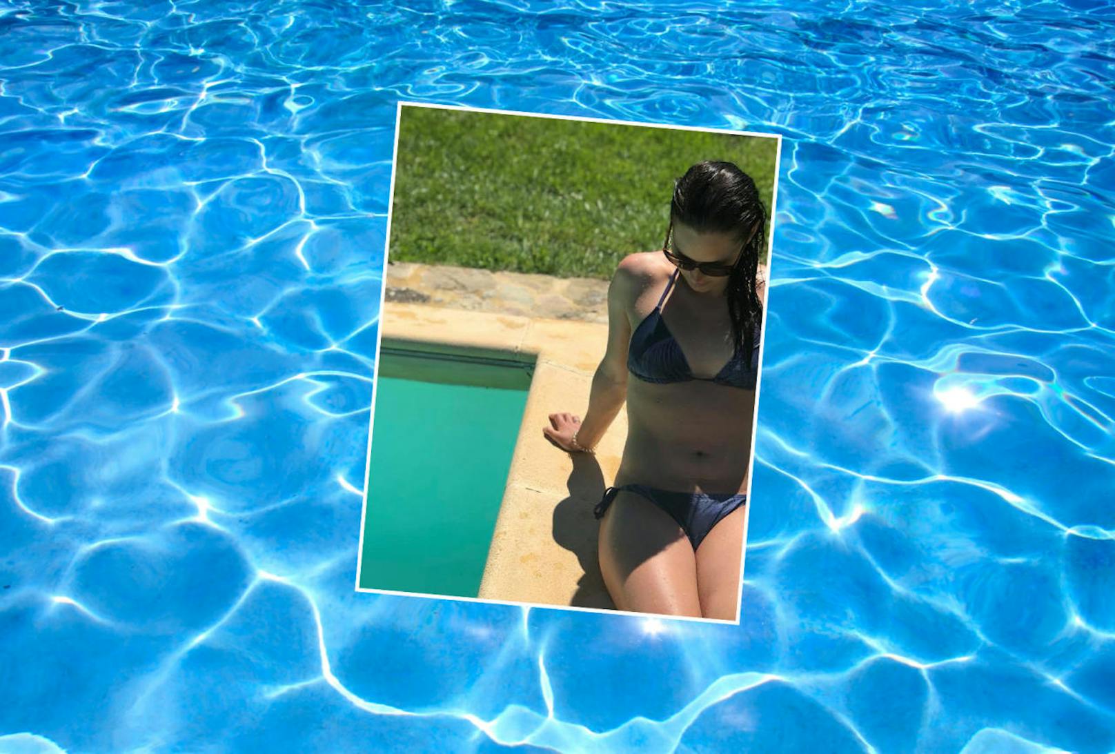 Den anschließenden Sommer verbrachte Veith unter anderem am Pool.