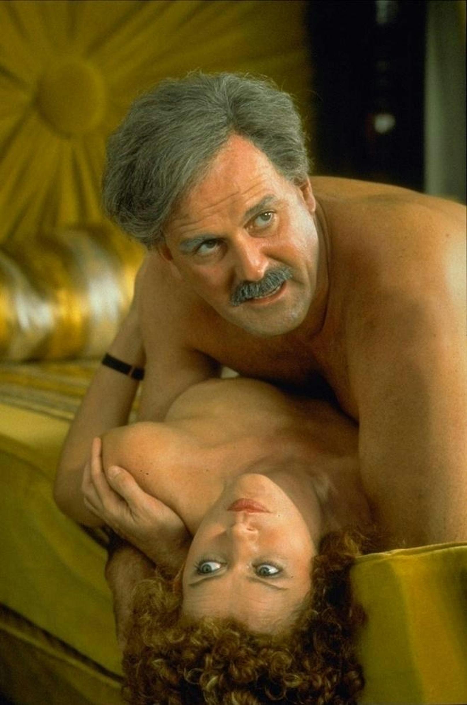 John Cleese (o.) beim Sexualkundeunterricht in "Monty Python's - Der Sinn des Lebens"