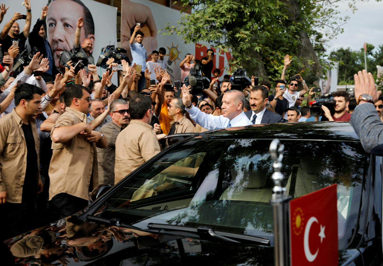 Der türkische Staatschef Recep Tayyip Erdogan verfestigt seine Macht.